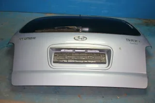 Hyundai Trajet FO Bj.05 Heckklappe Kofferraumklappe Heckscheibe SI silber met - Bild 5