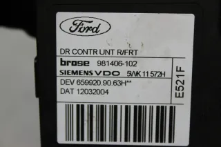 Fensterhebermotor vorne rechts 981406-102 0130822214 Ford Focus II 2 DA3 Bj.06 - Bild 4