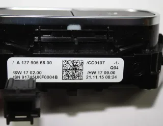 NEU Original Mercedes W177 A-Kl. Schalter Sitzheizung vorne rechts A1779056800 - Bild 2