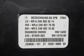 Mercedes Benz B-Kl W246 Steuergerät Parkbremse Feststellbremse A2469003014 - Bild 2