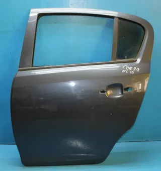 Tür hinten links mit Türscheibe Opel Corsa D 4- türig Bj.10 - Bild 1