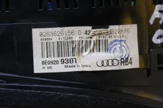 Tacho Kombiinstrument 8E0920930TX, 0263626156 Audi A4 8E B6 2.5 TDI Bj.02 - Bild 7