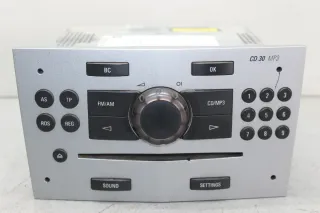 Autoradio Radio CD 30 MP3 13254184 Opel Corsa D Bj.07 - Bild 2