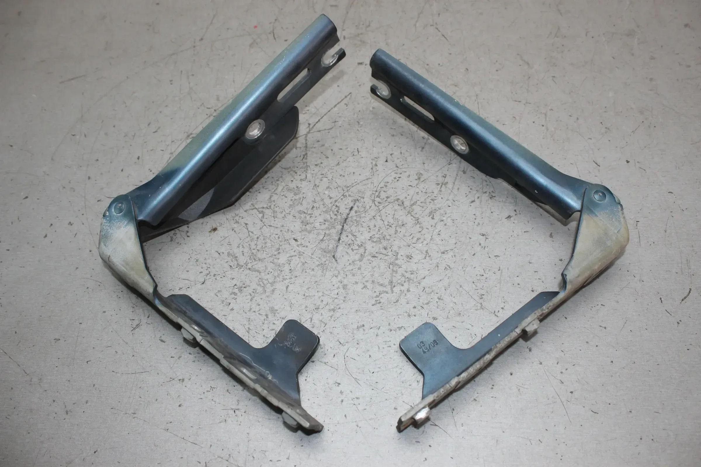 2x Scharnier Motorhaube vorne links und rechts Saab 9-3 YS3F Bj.07 - Bild 1