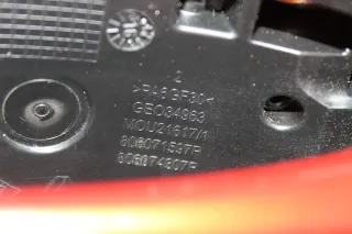 Türgriff Griff außen hinten links TENNP, Rot 806071597R Renault Kadjar Bj.16 - Bild 4
