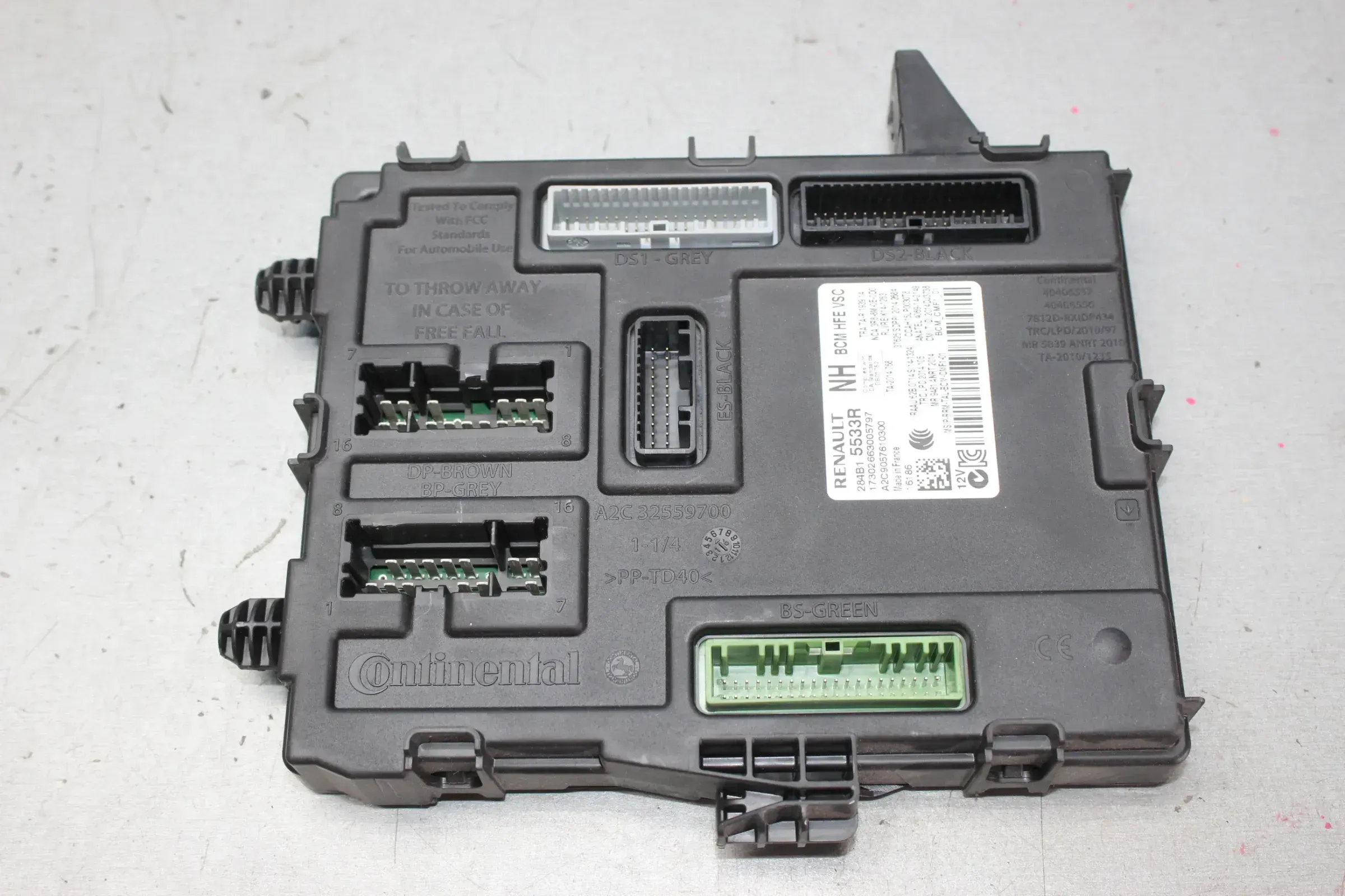 Bordnetz Steuergerät BCM 284B15533R Renault Kadjar Bj.16 - Bild 1