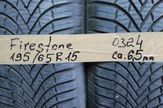 2x Ganzjahresreifen Reifen Firestone Multiseason 2 195/65 R15 95V DOT 0324 6,5mm - Bild 9