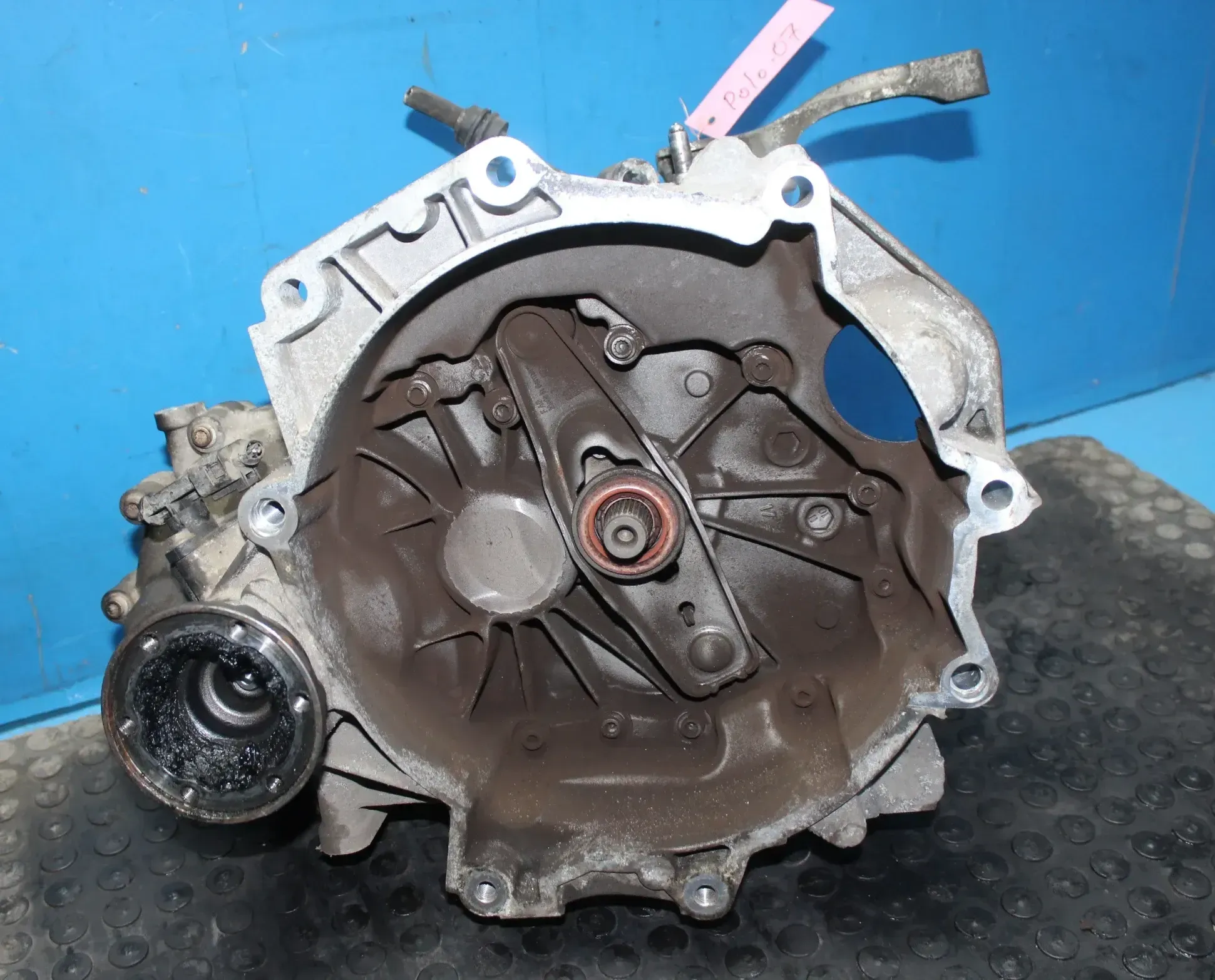 Getriebe 5-Gang Schaltgetriebe code JHQ VW Cross Polo IV 9N3 1.4 Bj.07 - Bild 1