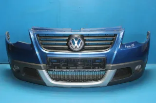 Stoßstange Stoßfänger NSW Kühlergrill vorne LA5K VW Cross Polo IV 9N3 Bj.07 - Bild 4