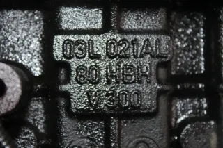 Diesel Motor 77 KW code CAY ohne Anbauteile VW Polo V 6R 1.6 TDI CAYC Bj.11 - Bild 6