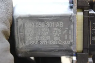 Fensterheber Motor mit Gestänge vorne links 6R0959801AB VW Polo V 6R Bj.11 - Bild 7