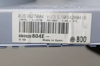 Set Tacho Motorsteuergerät Wegfahrsicherung Zündschloss VW Polo 6N 1.4 44 kW - Bild 4