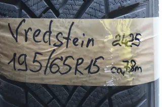 1x Winterreifen Reifen Vredestein Wintrac195/65 R15 91T 7,8 mm DOT 2425 - Bild 10