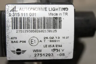 Nebelscheinwerfer vorne links 2751293, 0315111001 MINI Cooper Coupe R58 Bj.13 - Bild 5