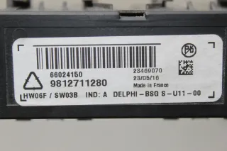 Steuergerät BSG Modul 9812711280 Citroen C4 Picasso II 1.6 HDi Bj.17 - Bild 3