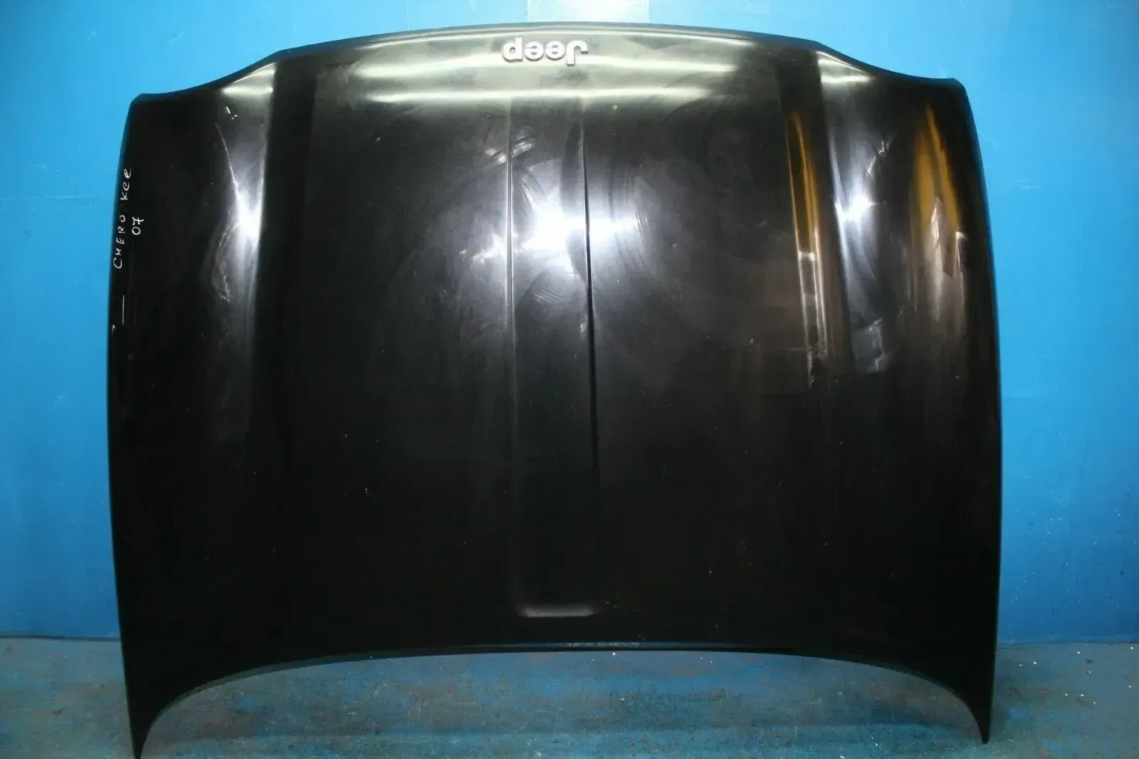 Jeep Cherokee KJ Bj.07 Motorhaube Haube vorne Schwarz - Bild 1