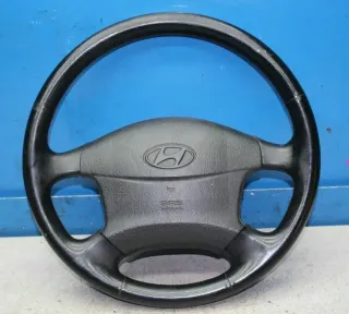 Leder Lenkrad mit Modul 151-17110 Hyundai Trajet FO Bj.05 - Bild 1