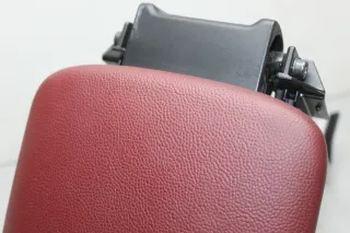 Leder Mittelarmlehne Rot Armlehne mit Fach Armrest Volvo C30 D4 Facelift Bj.11 - Bild 3