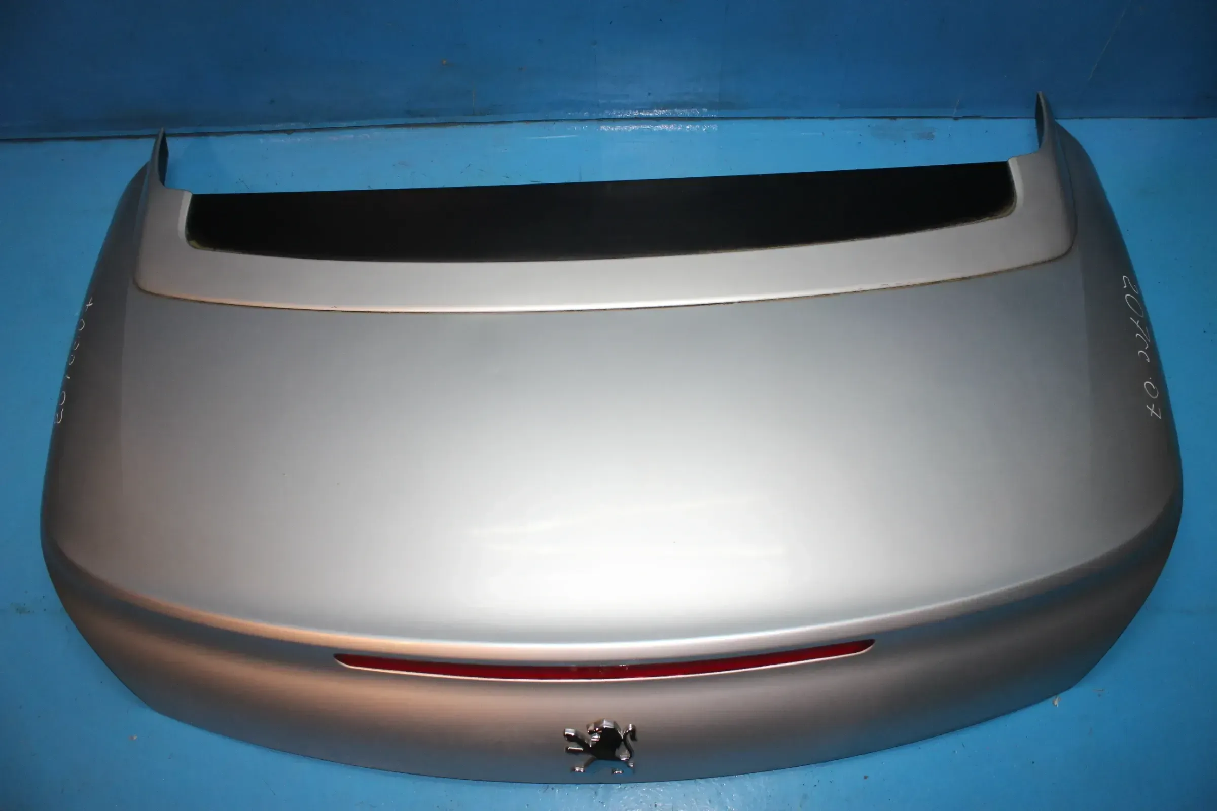 Kofferraumklappe Heckklappe Heckdeckel Peugeot 207 CC Bj.07 Silber EZRC - Bild 1