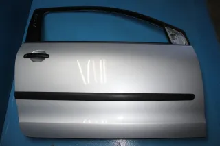 Tür Türscheibe Fensterheber vorne rechts Silber LA7W VW Polo IV 9N 2-türig Bj.04 - Bild 2