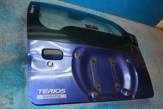 Heckklappe Kofferraumklappe mit Heckscheibe Daihatsu Terios I 1.3 4WD J1 Bj.02 - Bild 5