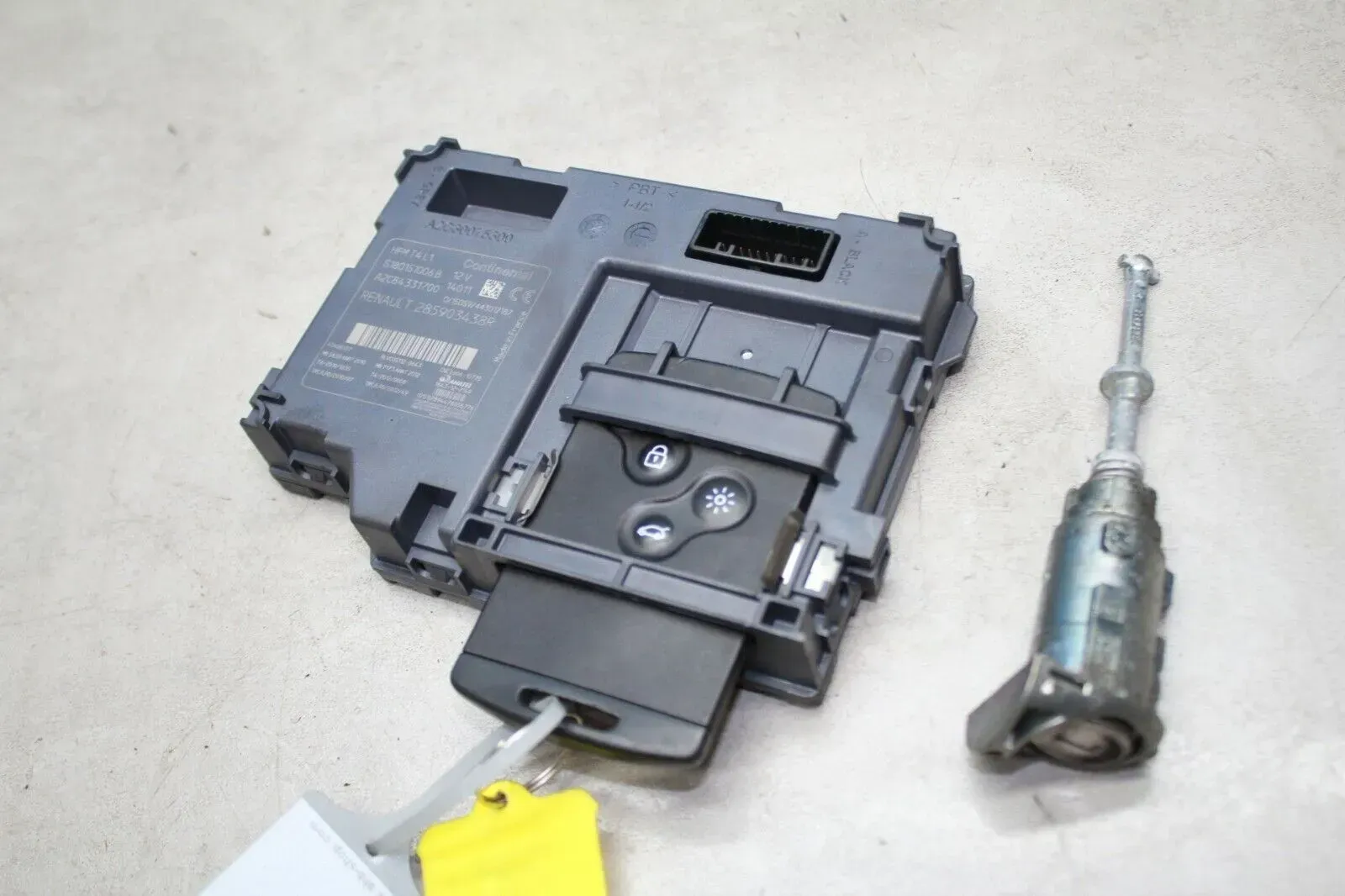 Zündschloss Kartenleser Schlüssel Schloß 285903438R Renault Clio IV BH Bj14 - Bild 1