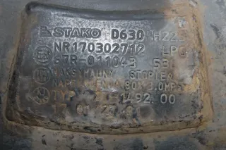 STAKO D630 H225 Gastank Autogas LPG Tank Unterflur 53L 67R-011043 630x225 - Bild 3