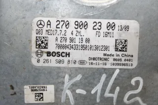 def Motorsteuergerät A2709002300, 0261S09810 Mercedes Benz B250 2.0 CLA 200 - Bild 2