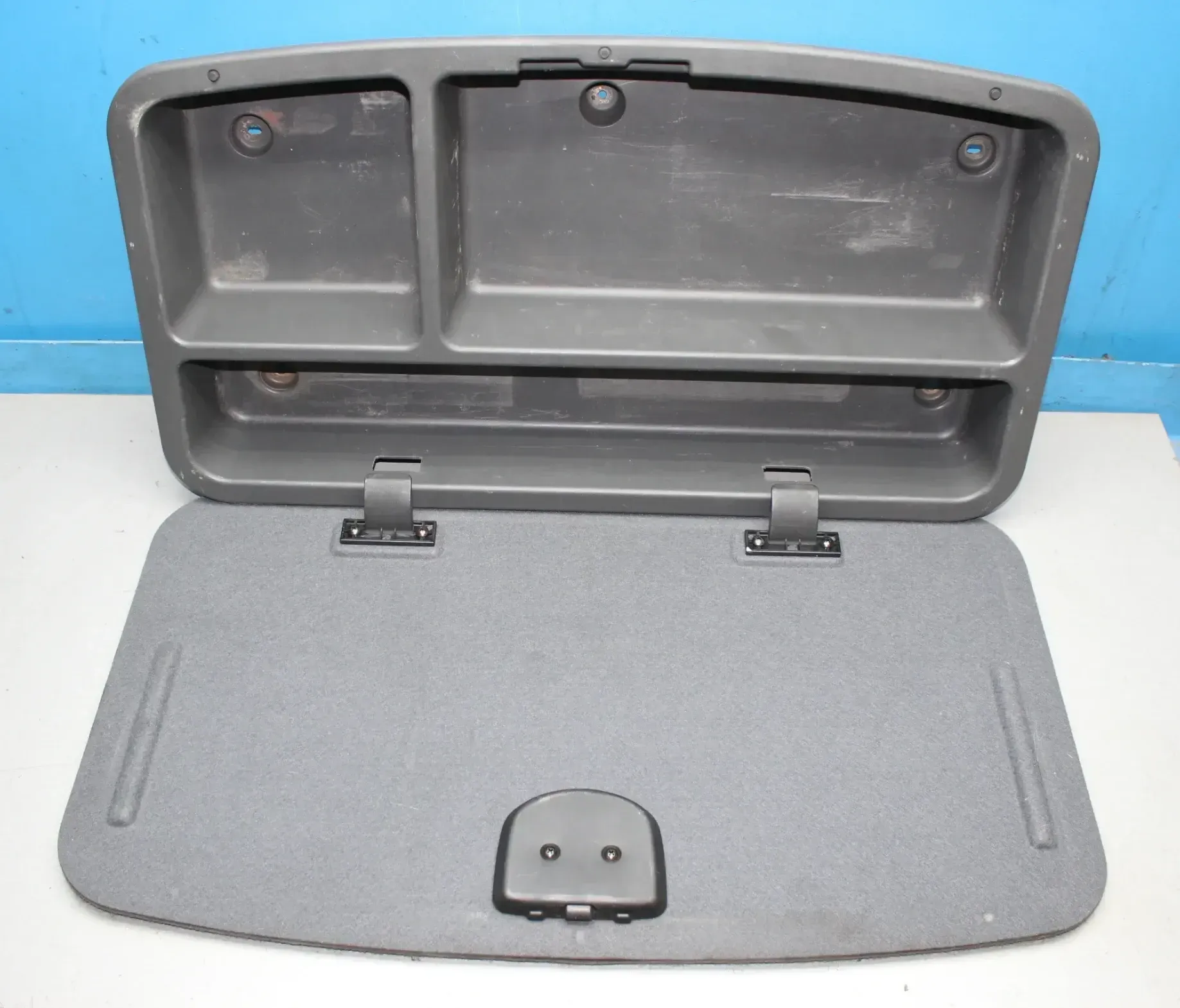 Fach Werkzeugkasten Kofferraumboden Staufach hinten SsangYong Kyron Bj.06 - Bild 1