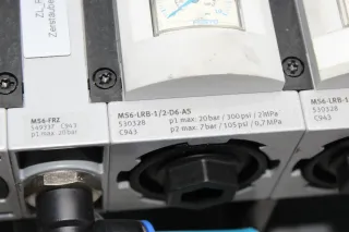 Einschaltventil Druckregler Ventilinsel MS6-EM1-1/2 MS6-EE-1/2-V24 MS3-LRB-1/2-D6-AS - Bild 5