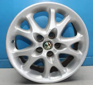 1x Alufelge 15 Zoll 6,5Jx15 ET41.5 Felge LK 5x98 Alfa Romeo 147 Bj.08 (3) - Bild 2