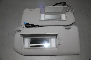 2x Sonnenblende mit Spiegel Beleuchtung links und rechts Citroen C4 II NC Bj.13 - Bild 1