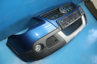 Stoßstange Stoßfänger NSW Kühlergrill vorne LA5K VW Cross Polo IV 9N3 Bj.07 - Bild 6