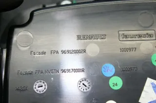 Renault Laguna III Bj.08 Mittelkonsole Verkleidung Ascher 969120002R 9691700001R - Bild 6