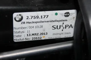 Heckklappe Kofferraumklappe mit Spoiler Schwarz MINI Cooper Coupe R58 Bj.13 - Bild 10