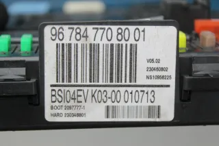 Sicherungskasten Relaiskasten 9678477080 Citroen Berlingo II B9 Bj.13 - Bild 3