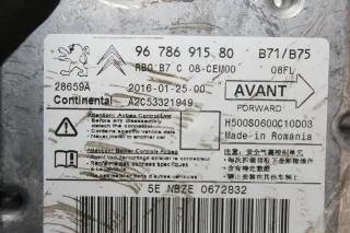 Airbagsteuergerät Steuergerät 9678691580 Citroen C4 II NC Bj.16 - Bild 3