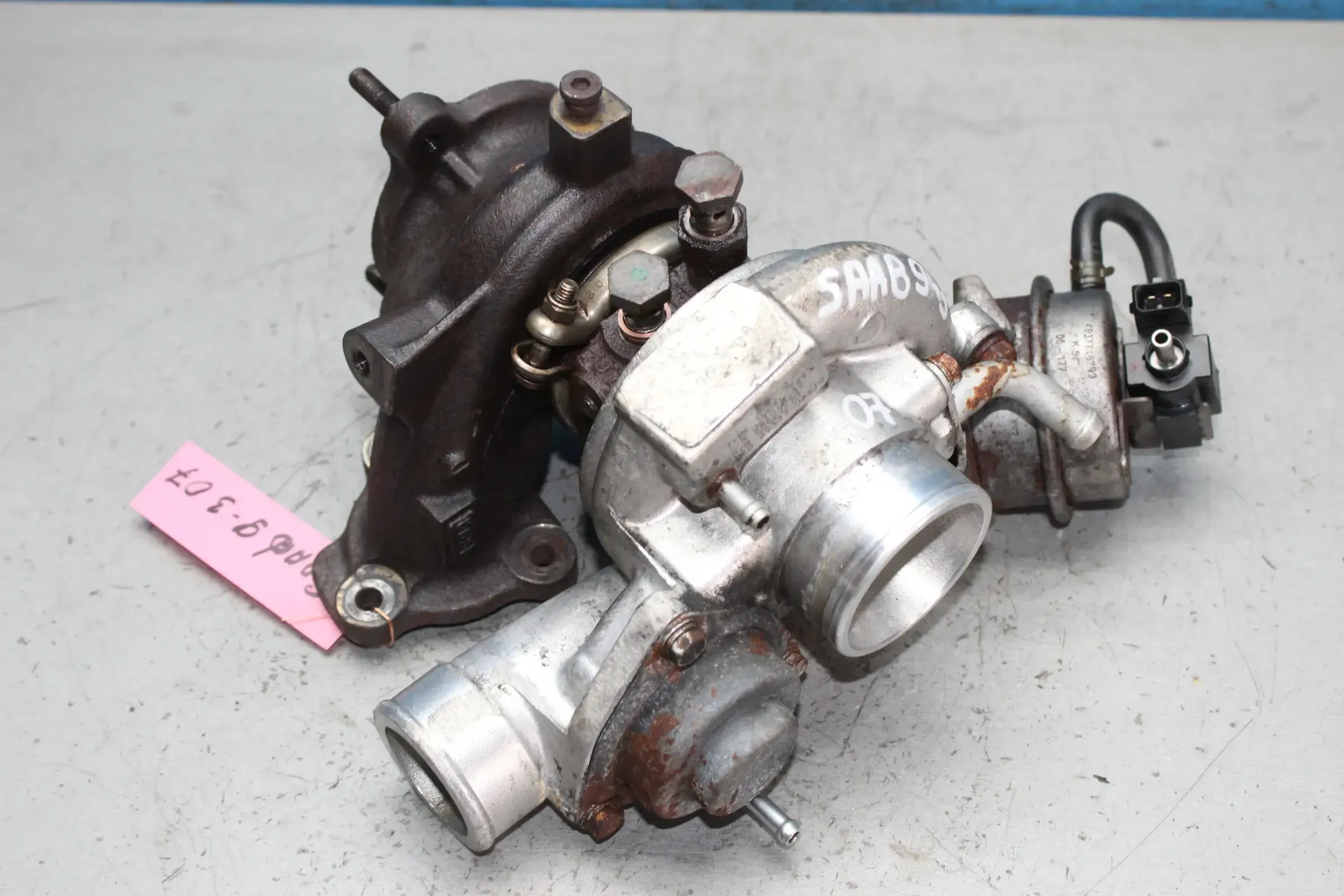 Turbolader Turbo Lader 55562670, TD04L-14T Saab 9-3 YS3F 2.0 T Bj.07 - Bild 1