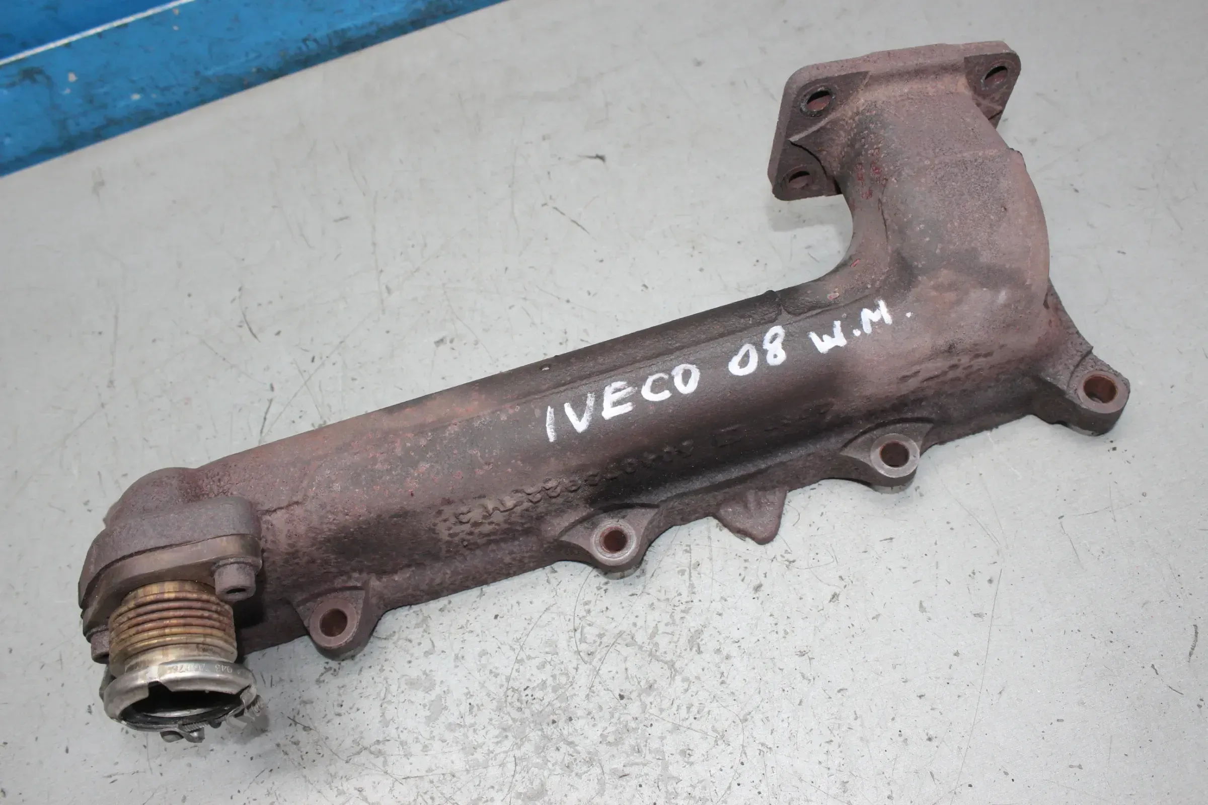 Abgaskrümmer Krümmer 504073922 Iveco Daily IV 3.0 Bj.08 - Bild 1