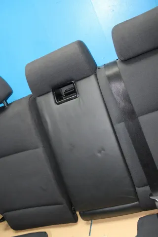 Rücksitzbank Rücksitz Sitz hinten Teilleder BMW 3er E46 325i Touring Bj.01 - Bild 3