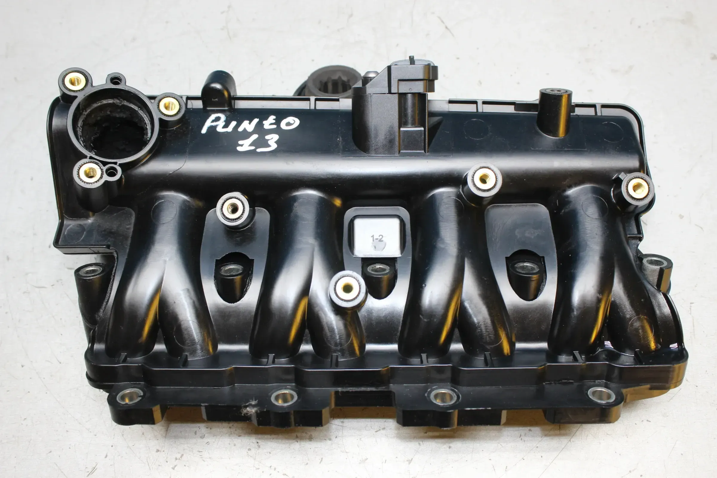 Ansaugbrücke Ansaugkrümmer 55231286 Fiat Punto 199 1.3 D Bj.13 - Bild 1