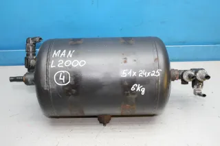 Druckluftbehälter 10L ca 35 cm Druckluftkessel 81514010124 MAN L2000 Bj.1998 - Bild 1