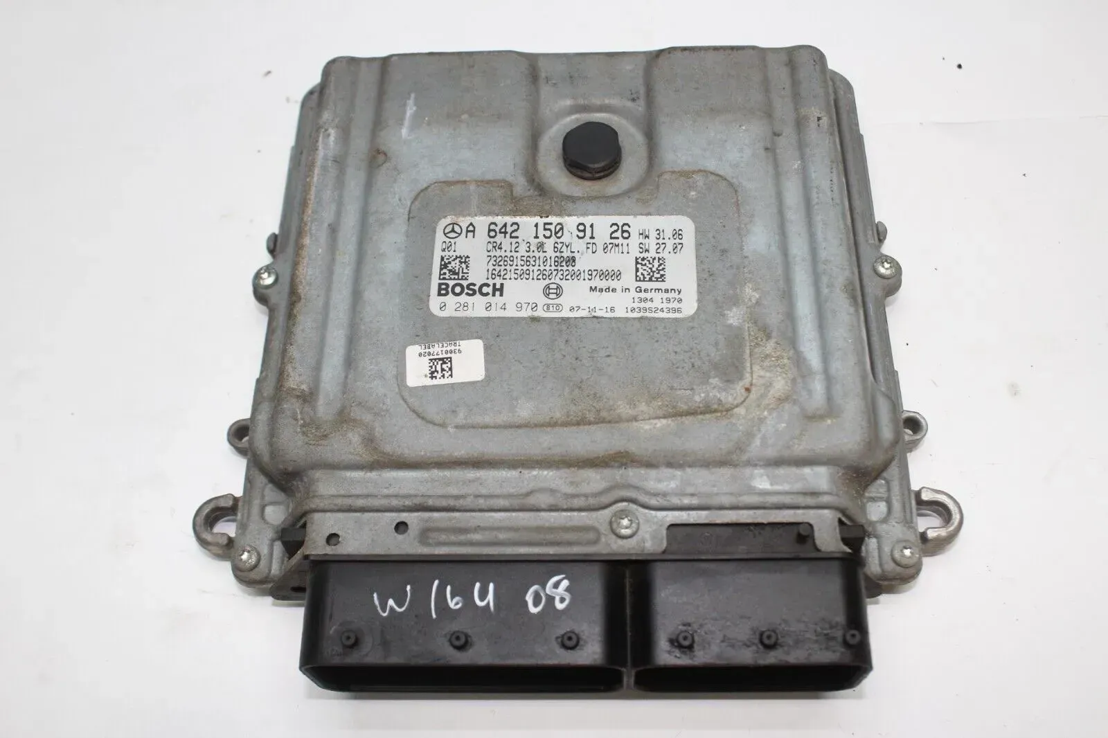 Motorsteuergerät A 6421509126 0281014970 Mercedes W164 ML 320 3.0 6 Zyl Bj.08 - Bild 1