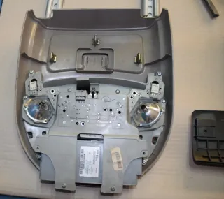 Leseleuchte Innenleuchte Dach 2x Fach Laufschiene Chrysler Voyager IV RG GY Bj08 - Bild 7