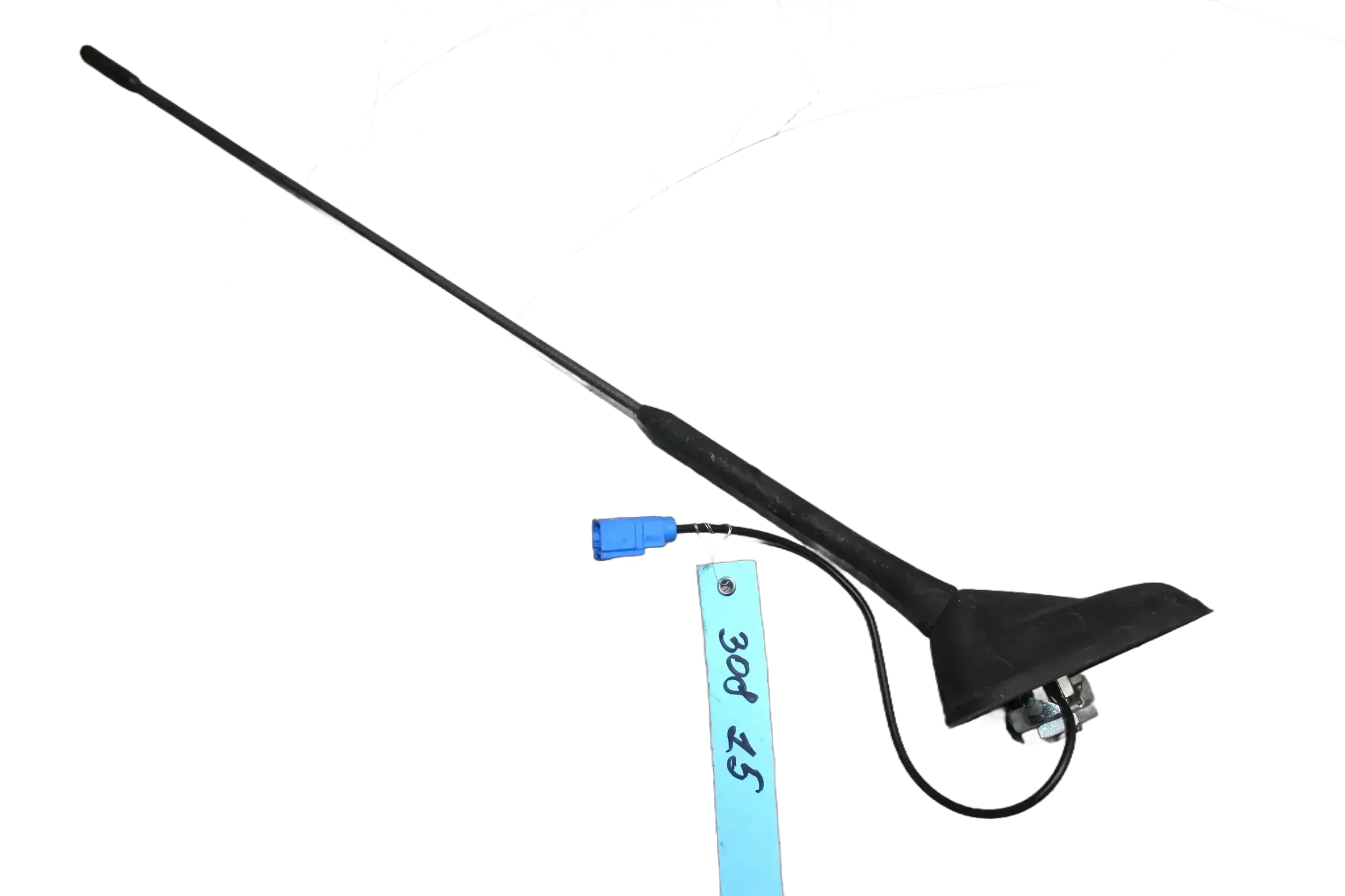 Antenne mit Antennenfuß Radioantenne 9666561280 Peugeot 308 II SW Bj.15 - Bild 1
