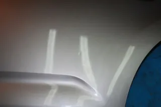 Tür hinten links mit Türscheibe farbe KCHC Citroen C3 II Bj.10 - Bild 3