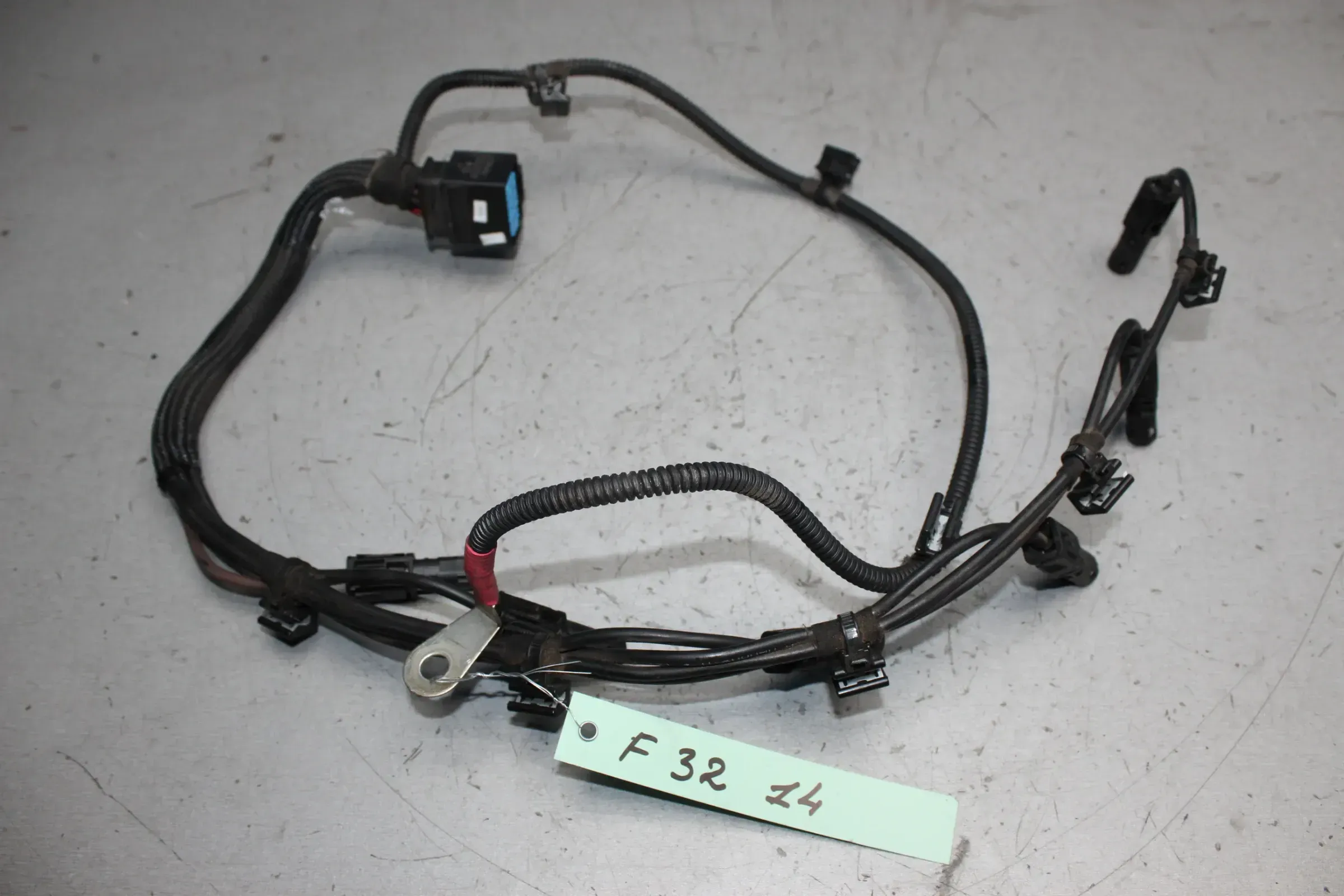 Kabelbaum Kabel Leitung Glühkerze 756075204 BMW 4er F32 N57 430d Bj.14 - Bild 1
