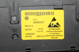 Schaltzentrum Schalterleiste Sitzheizung PDC Schalter 6969421 BMW 5er E60 Bj.05 - Bild 6