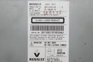 Autoradio CD Radio Cabasse Tronic 281150011R Renault Laguna 3 III Bj.08 - Bild 5