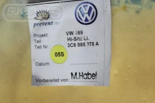 VW Passat CC 357 Leder Sitz hinten Rücksitz Rücksitzbank - Bild 12